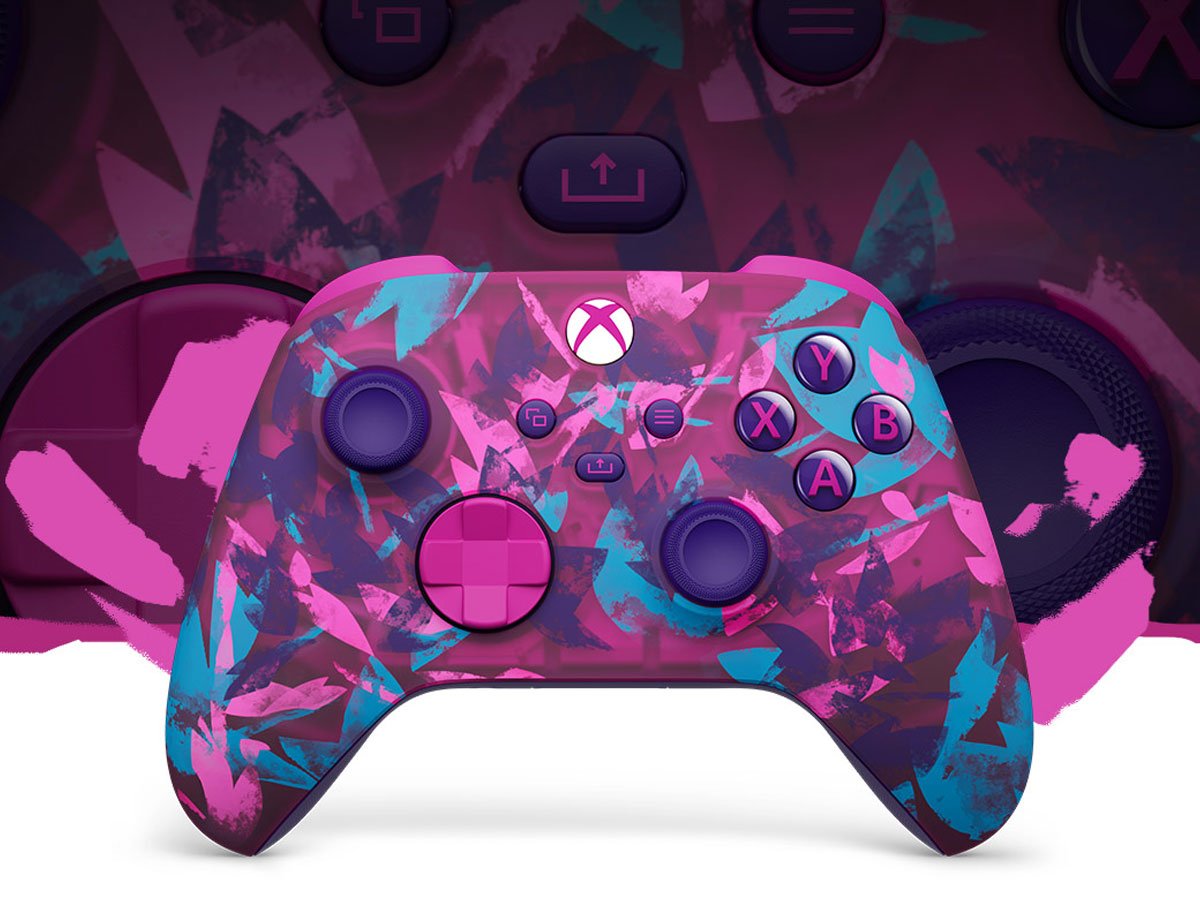 Kontroler Xbox Series – wersja specjalna Heart Breaker - Grafika z tłem