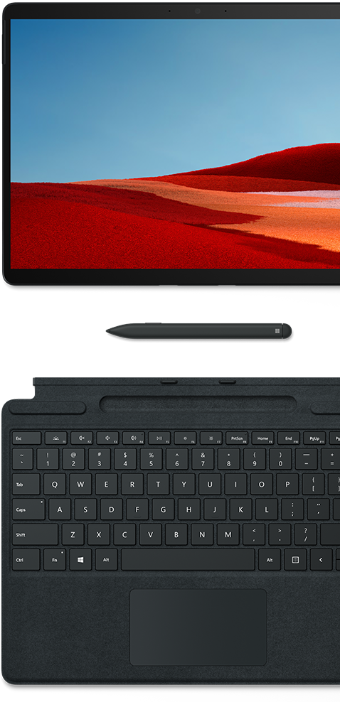 Tablette Microsoft Surface Pro X 13' 256 Go Windows 10 LTE avec