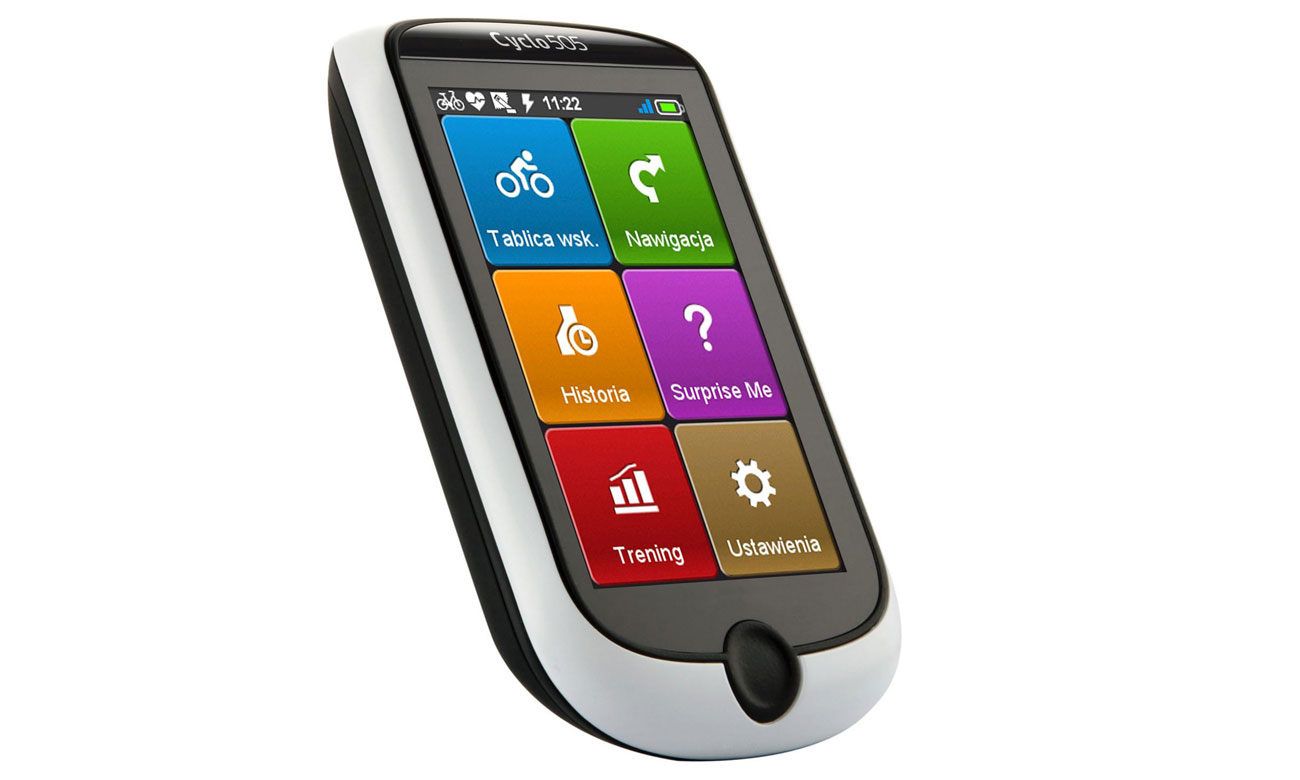 Mio Cyclo 505 Wbudowane moduły WiFi oraz Bluetooth