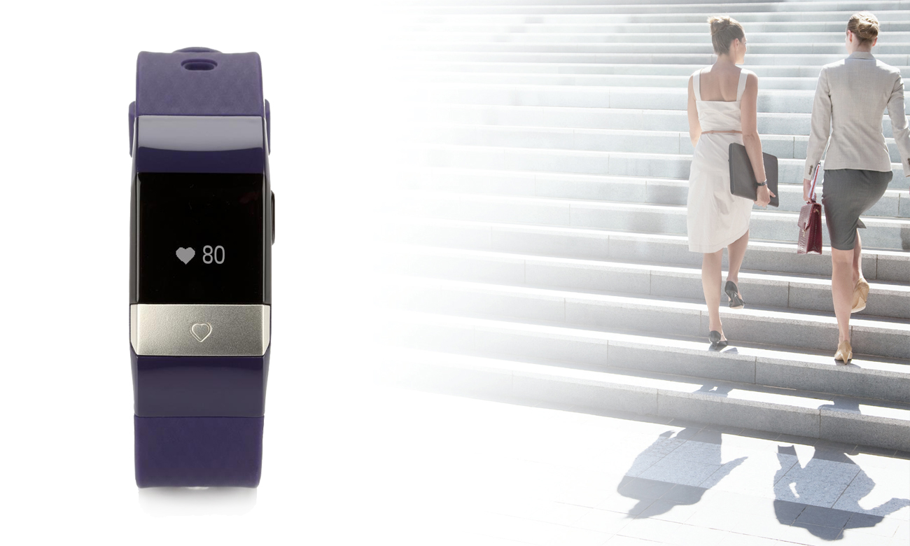 Mio MiVia Essential Purple monitoring aktywności