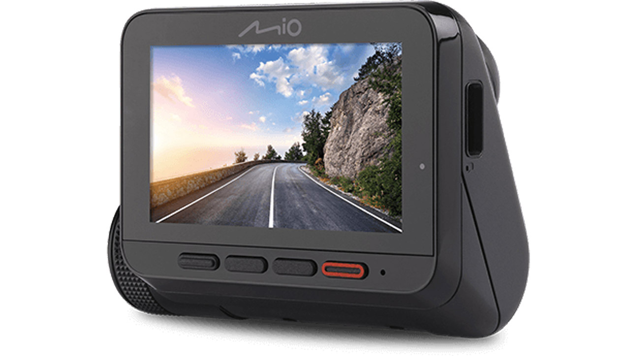 Wideorejestrator Mio MiVue 848 - Widok od tyłu pod kątem