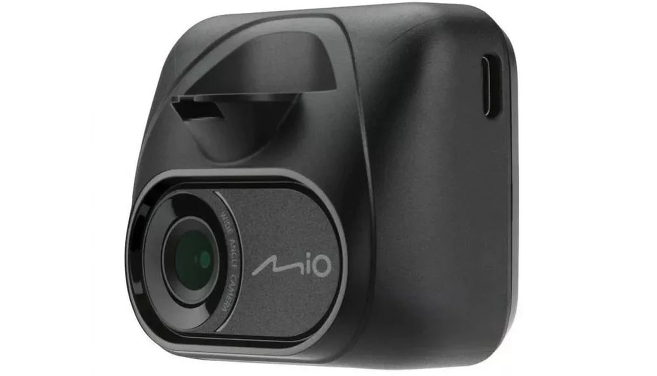 Wideorejestrator Mio MiVue C590 - Widok od przodu pod kątem