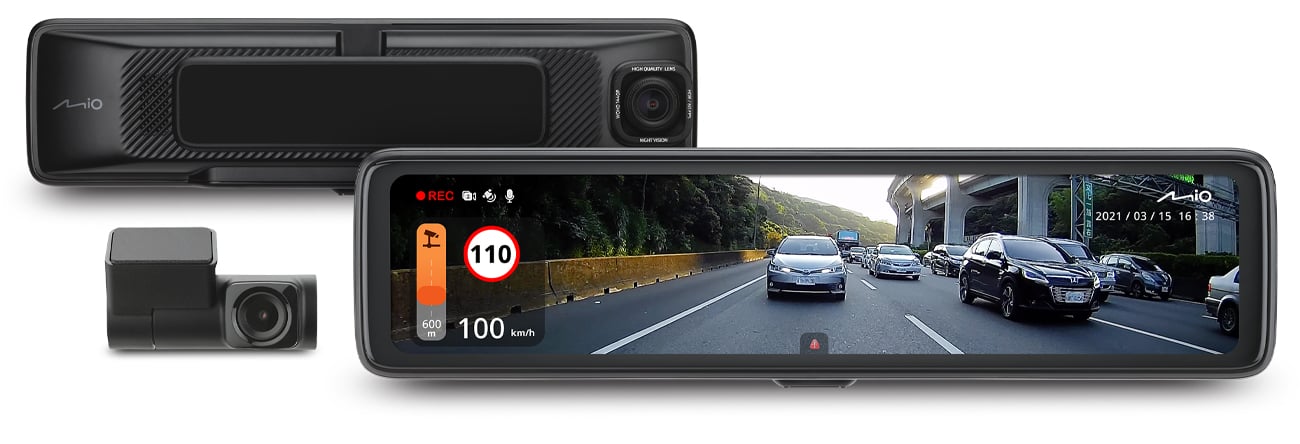 Dashcam Mio MiVue R850T E-Mirror - Allgemeine Ansicht