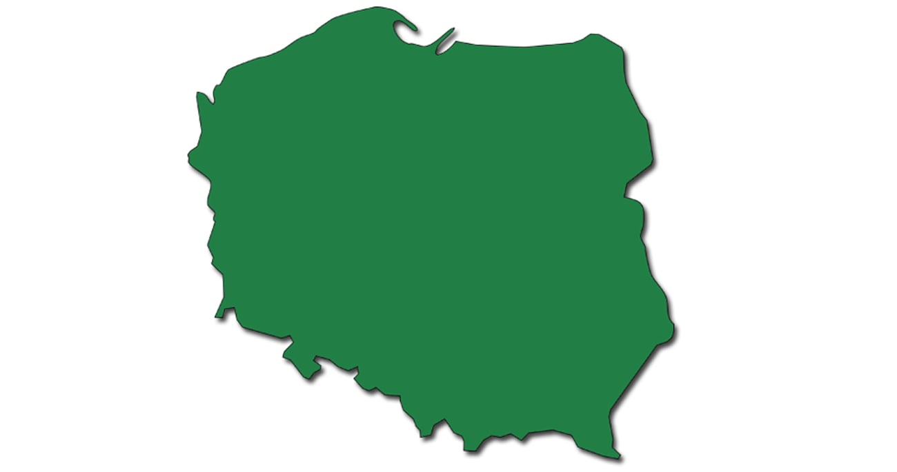 Mapa Polski