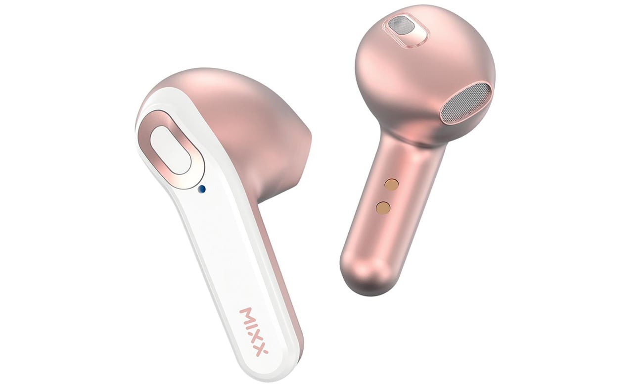 Mixx Audio Streambuds Hybrids Charge TWS różowe złoto Słuchawki