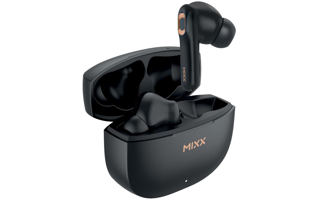 Mixx Audio Streambuds Micro ANC TWS czarne Słuchawki bezprzewodowe