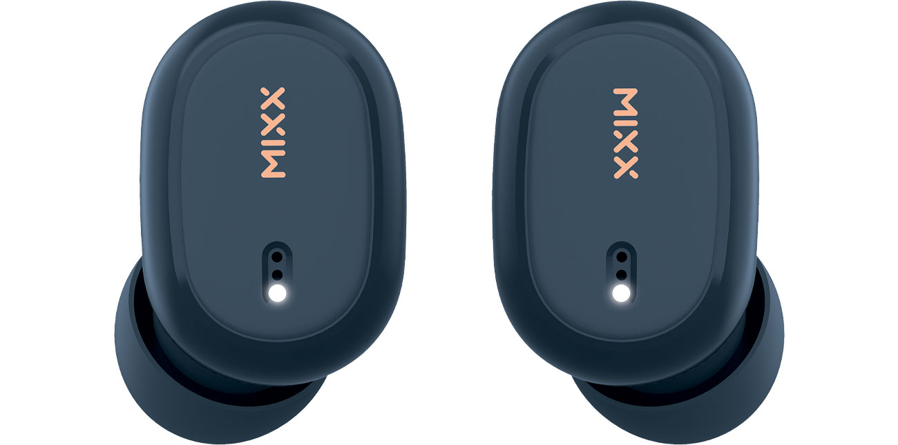 Mixx Audio Streambuds Mini 1 TWS szare Słuchawki bezprzewodowe