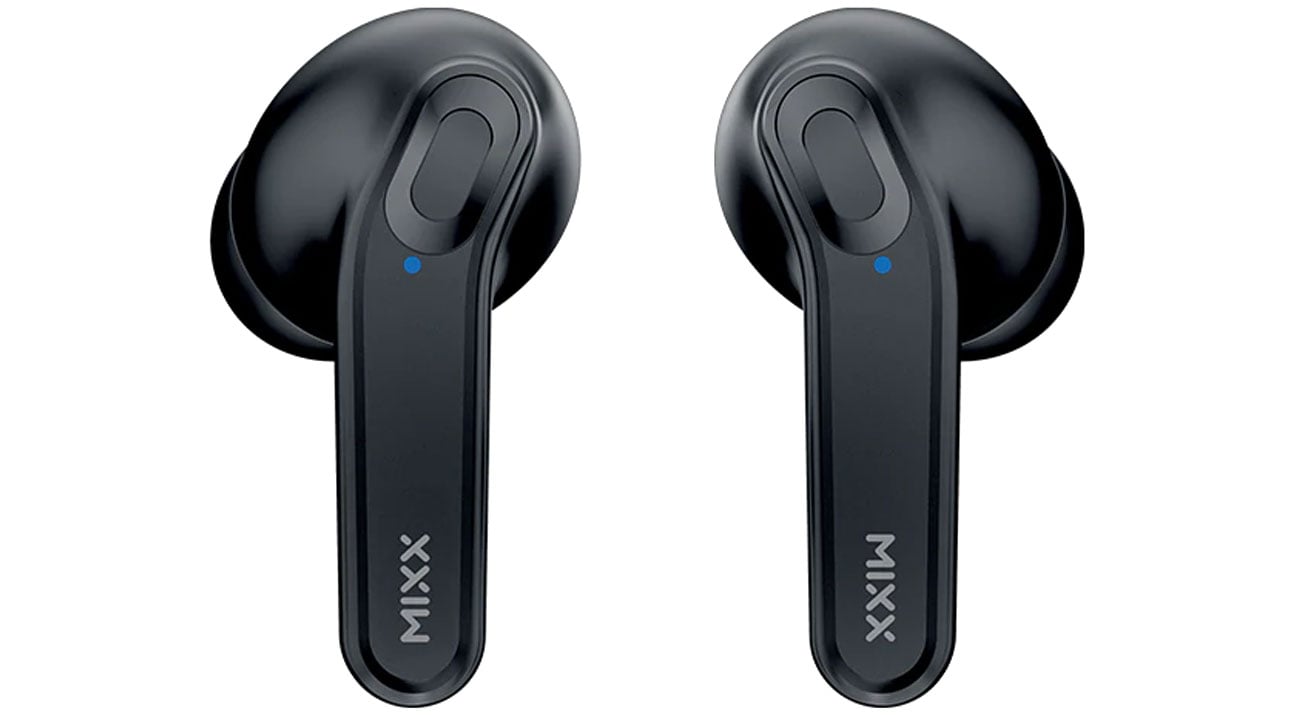 Mixx Audio Streambuds Mini Charge TWS czarne Słuchawki bezprzewodowe