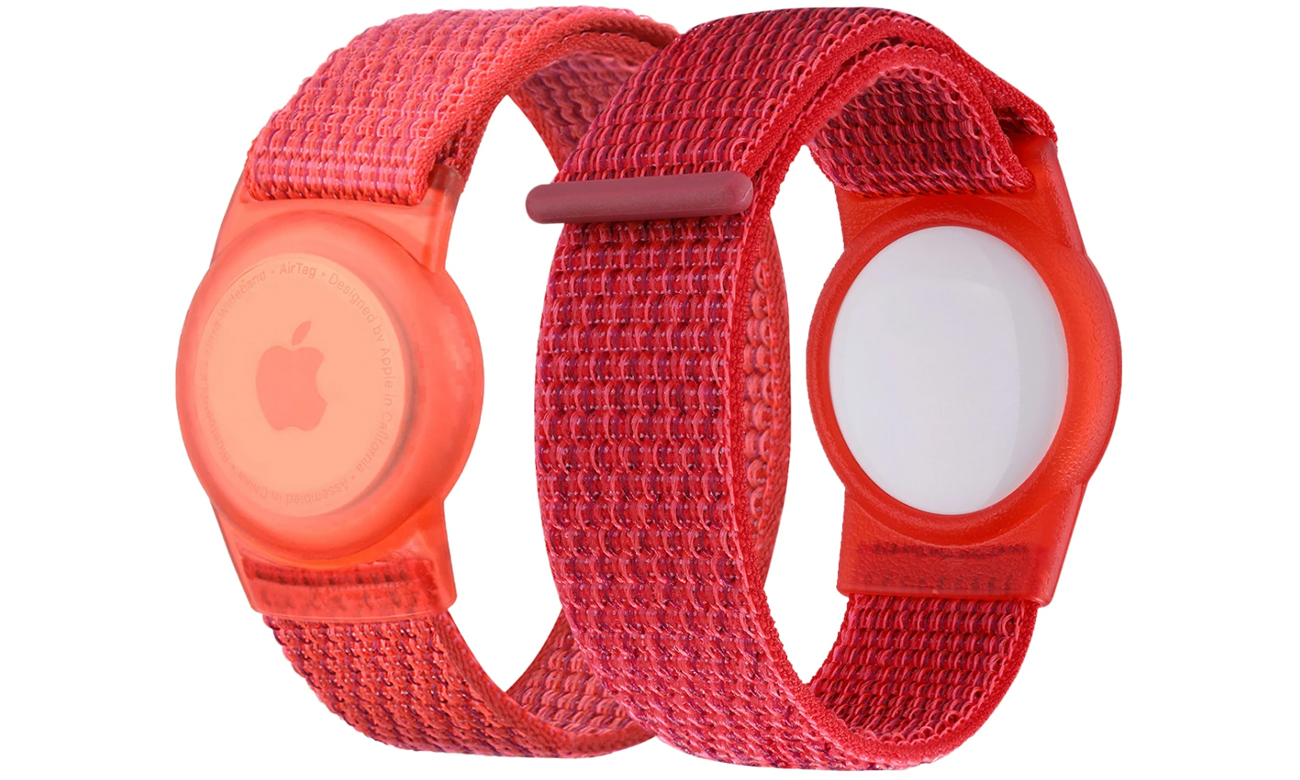 AirTag Strap red