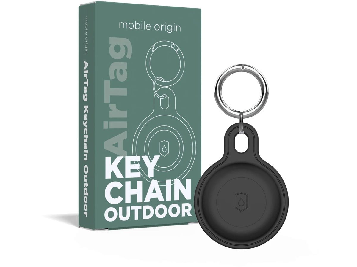 Mobile Origin Airtag Outdoor KeyChain black