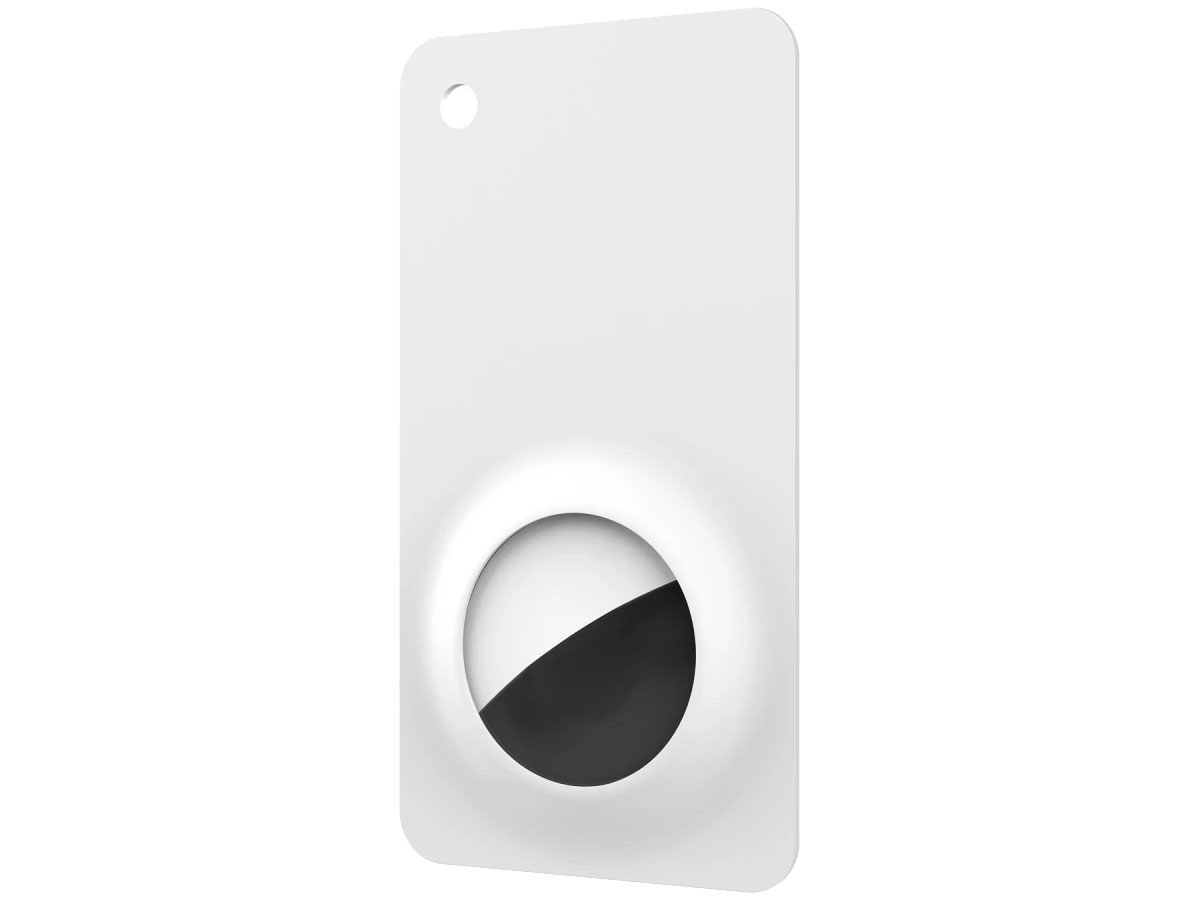 Mobile Origin Airtag Wallet Card white