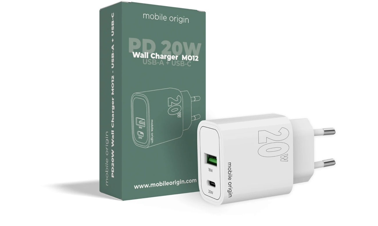 Mobile Origin PD20W Wall Charger MO12