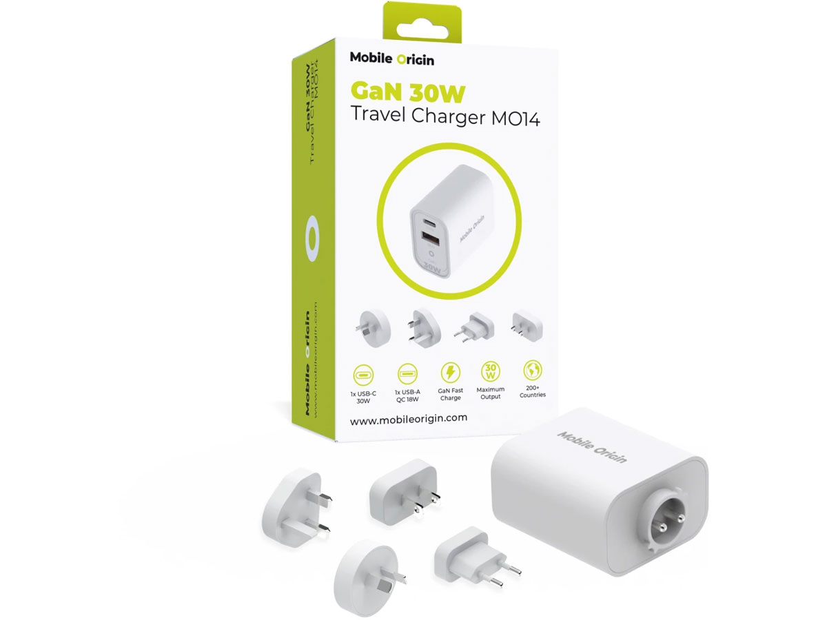 Mobile Origin GaN 30 W Travel Charger MO14