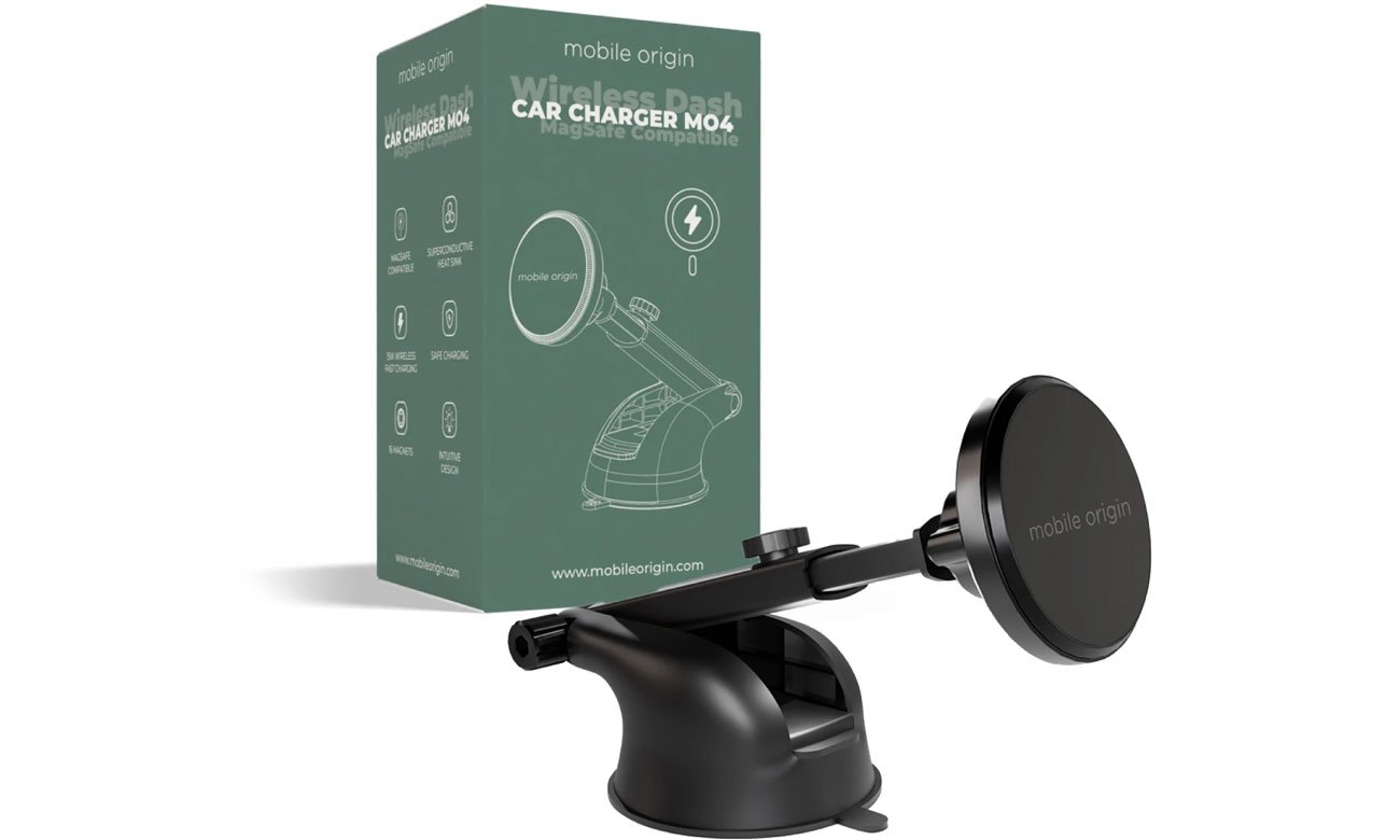 Mobile Origin Wireless Dash Car Charger MO4