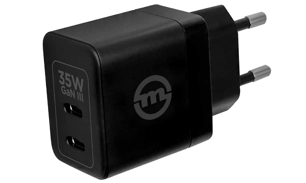 Ładowarka Mobile Origin 35W GaN III Super Charger Dual USB-C black
