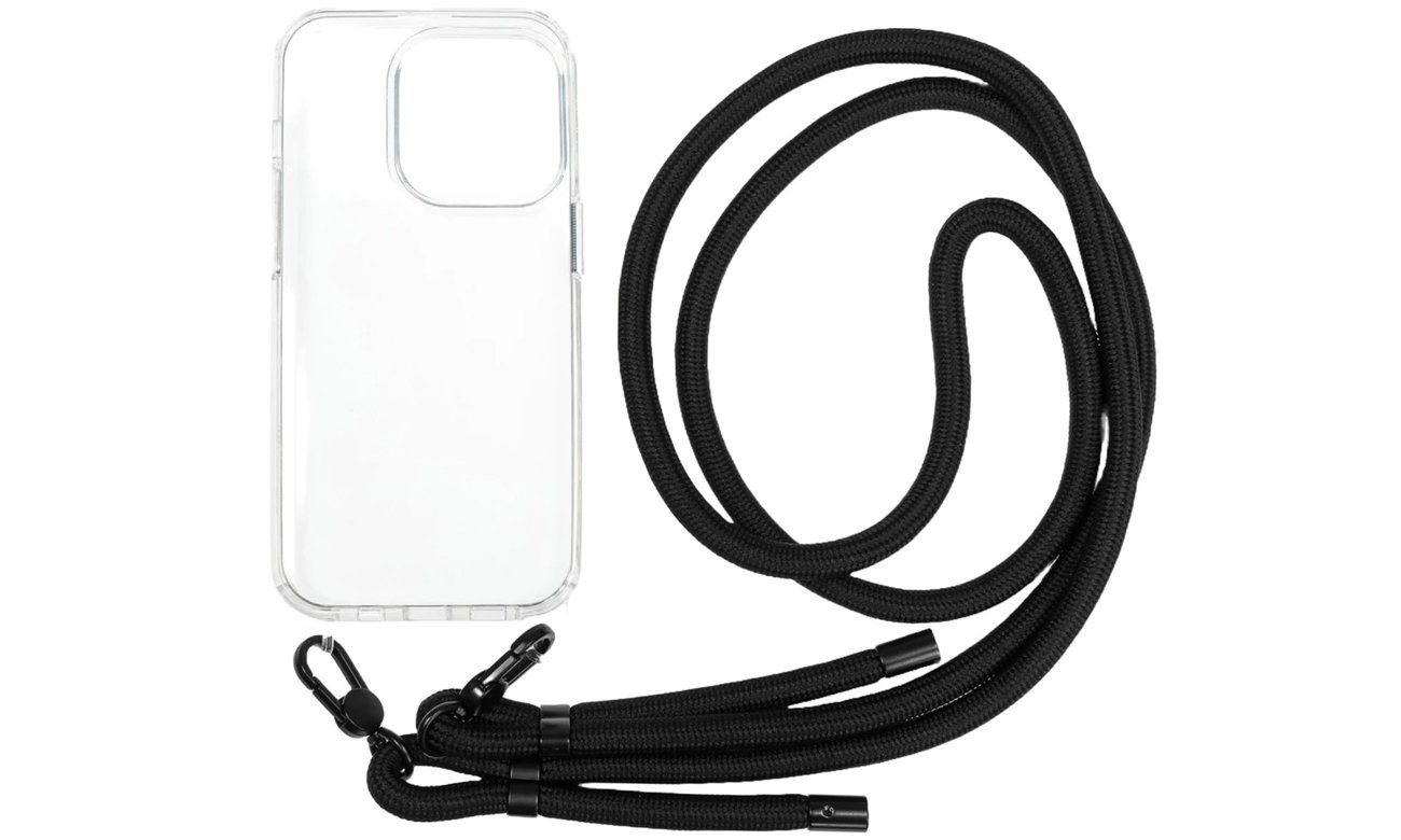 Etui Mobile Origin Lanyard do iPhone 14 Pro Żółte - Widok ogólny