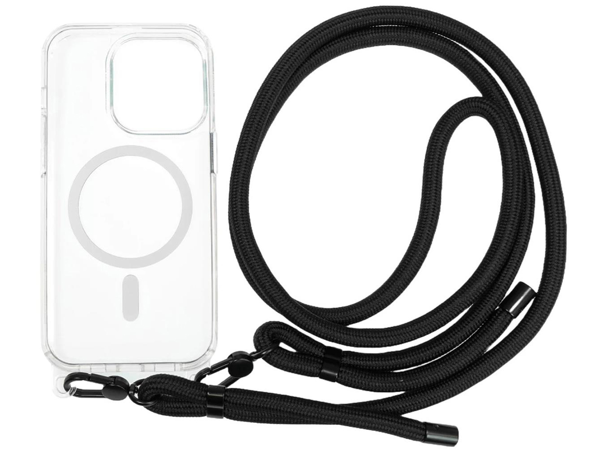 Etui Mobile Origin Lanyard Magsafe do iPhone 14 Pro Przezroczyste - Widok ogólny