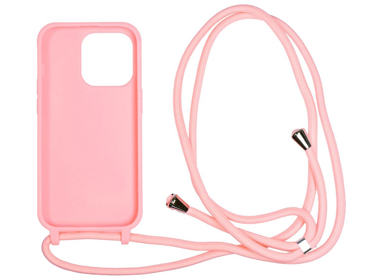 Etui Mobile Origin Lanyard do iPhone 14 Pro Różowe - Widok ogólny