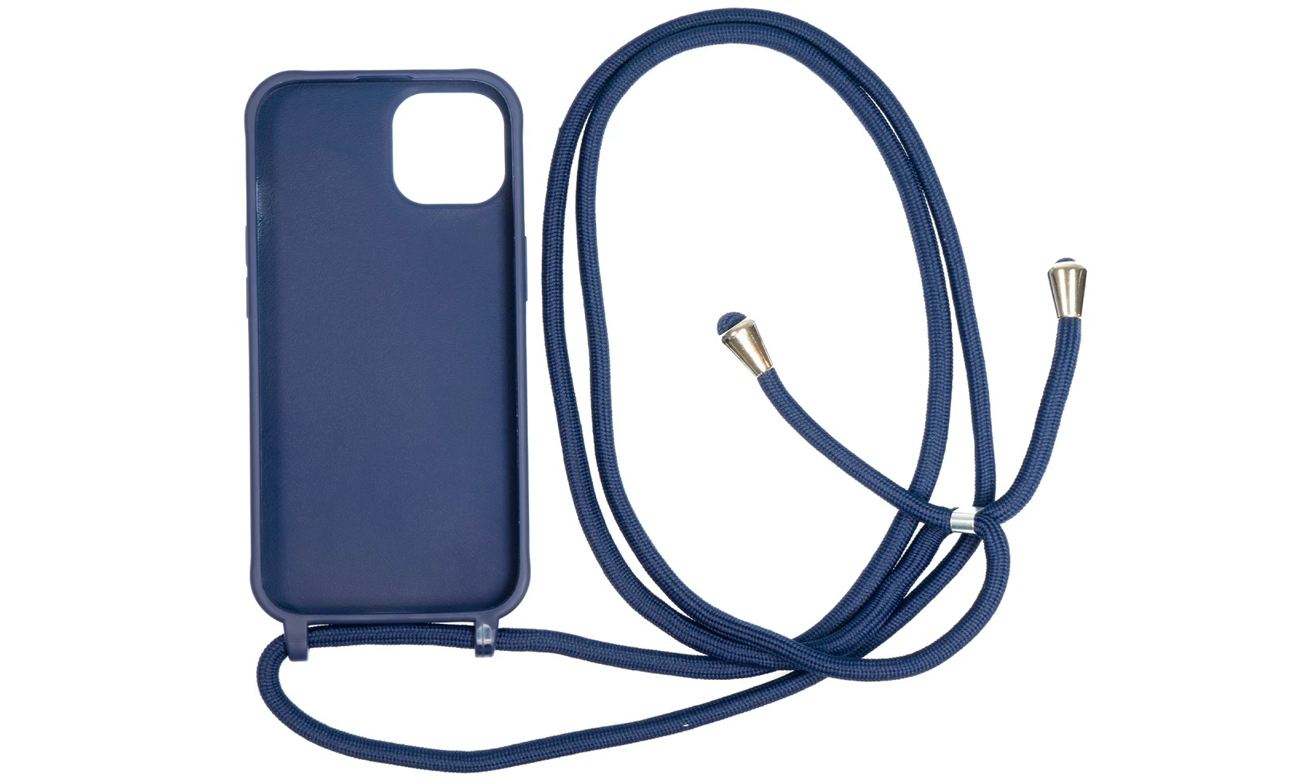 Etui Mobile Origin Lanyard do iPhone 14 Niebieskie - Widok ogólny
