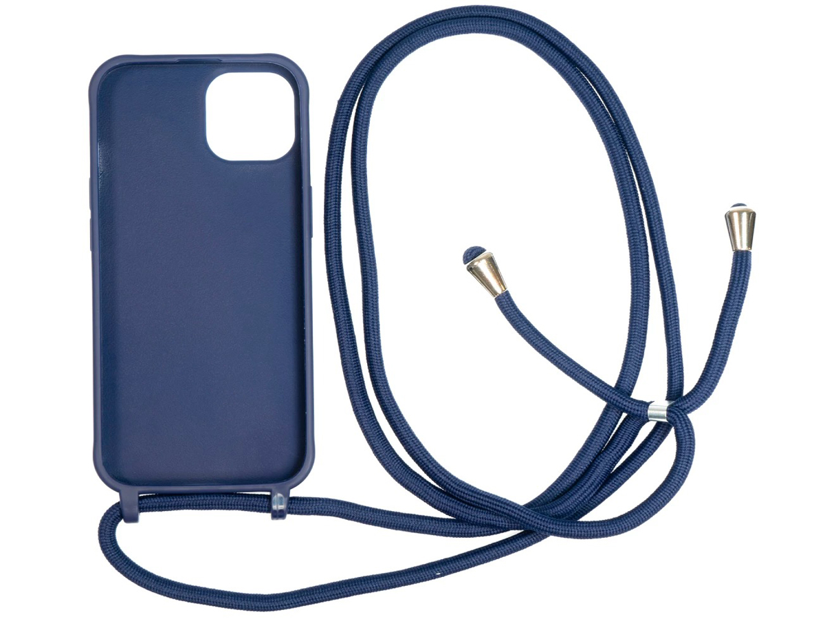 Etui Mobile Origin Lanyard do iPhone 14 Niebieskie - Widok ogólny