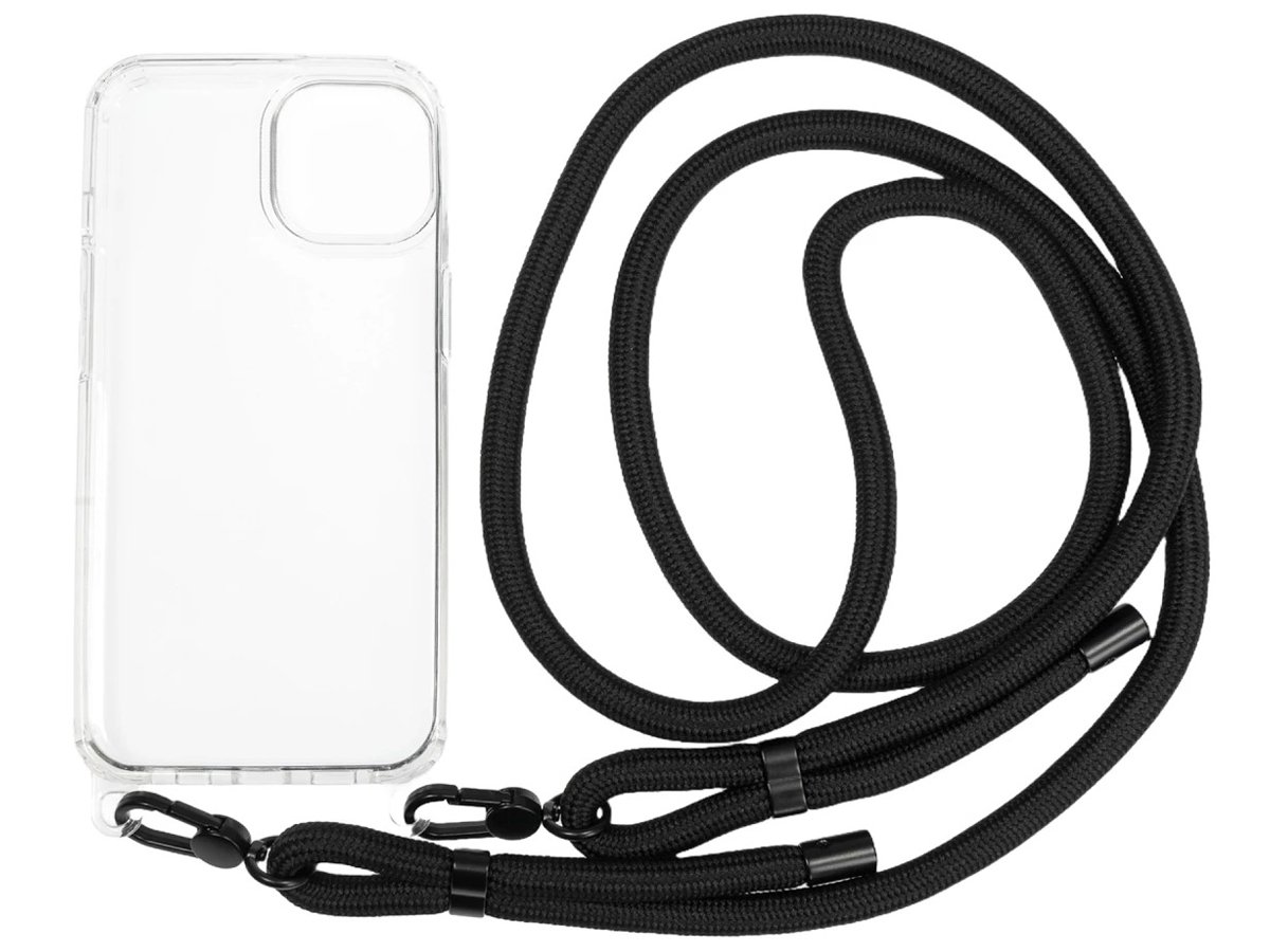 Etui Mobile Origin Lanyard do iPhone 14 Przezroczyste - Widok ogólny