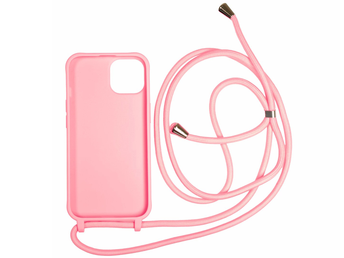 Etui Mobile Origin Lanyard do iPhone 14 Różowe - Widok ogólny