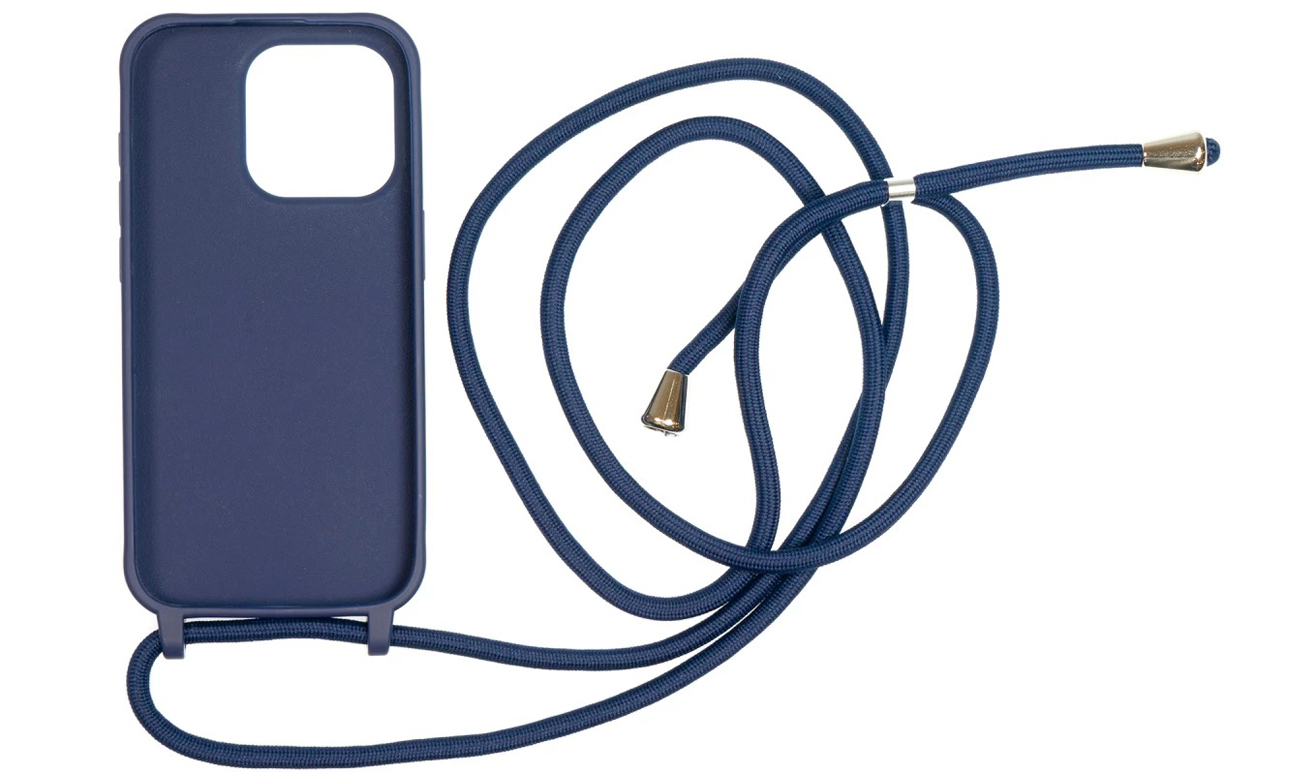 Etui Mobile Origin Lanyard do iPhone 15 Pro Niebieskie - Widok ogólny