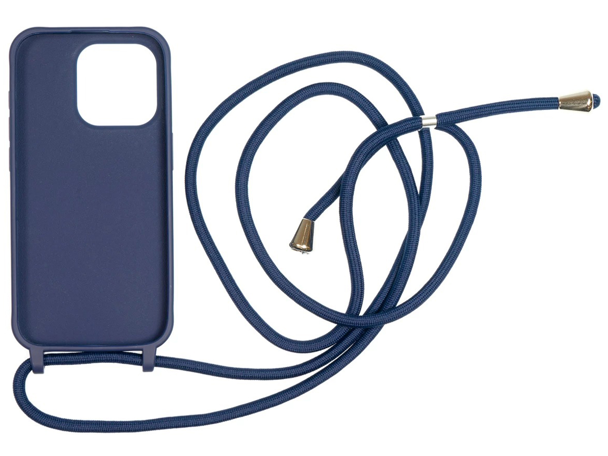 Etui Mobile Origin Lanyard do iPhone 15 Pro Niebieskie - Widok ogólny