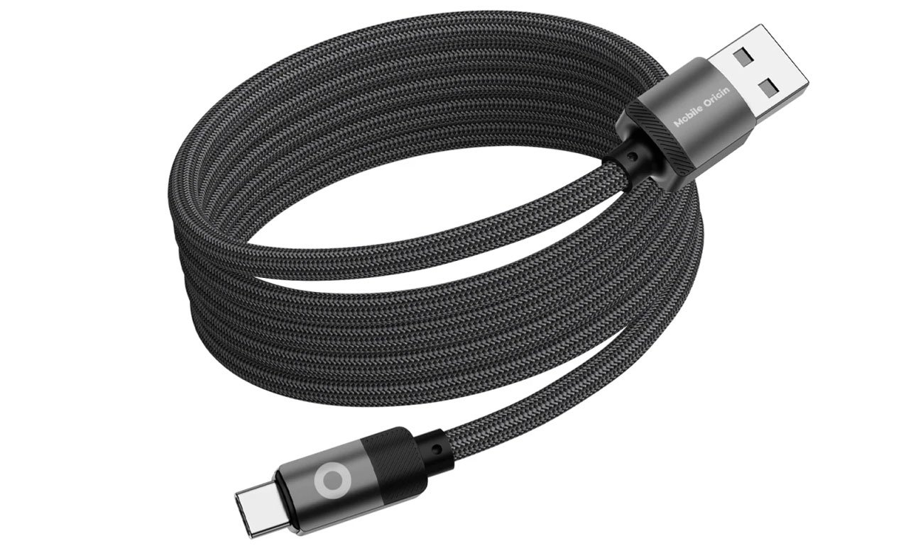 Kabel Mobile Origin Magnetic Patented USB-A to USB-C 1m - Widok ogólny