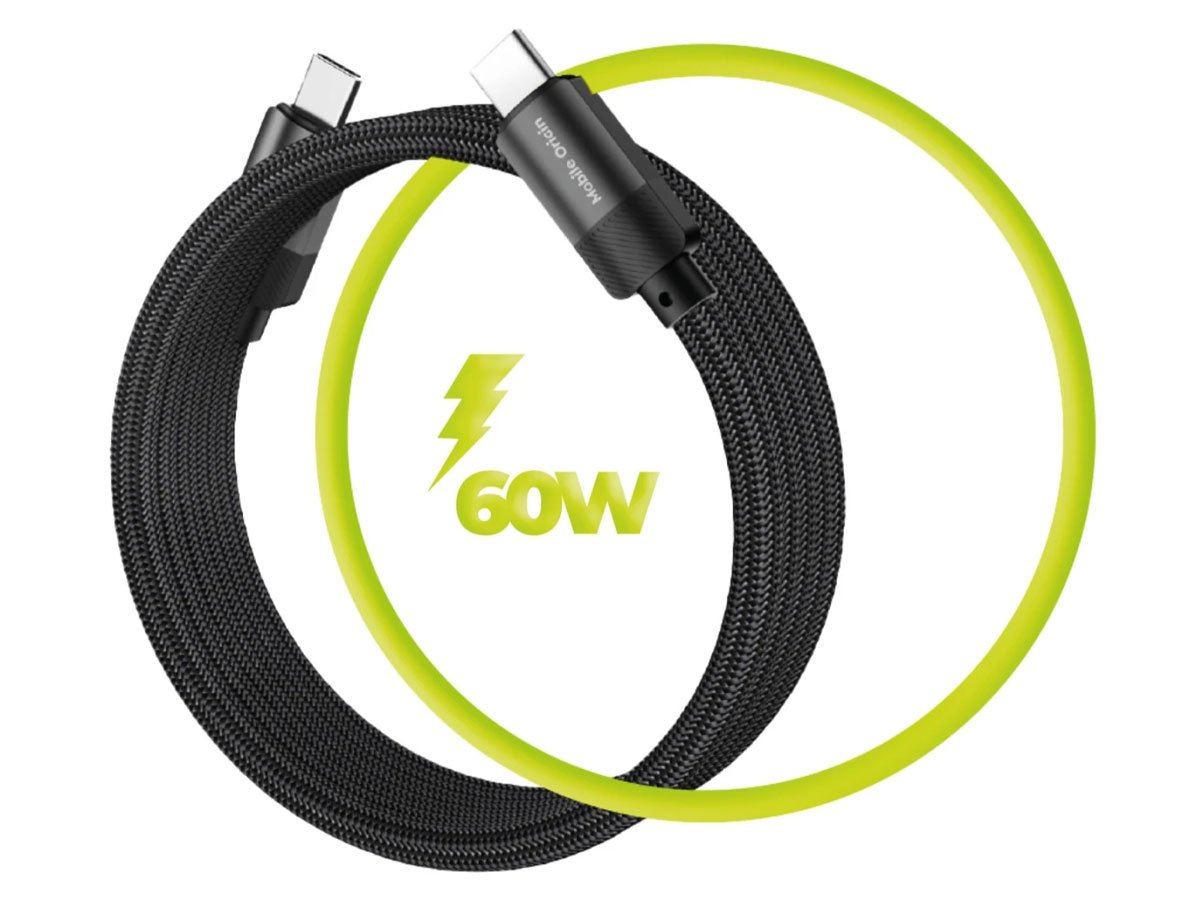 Kabel Mobile Origin Magnetic Patented USB-C to USB-C 1m - Szybkie ładowanie i transfer danych