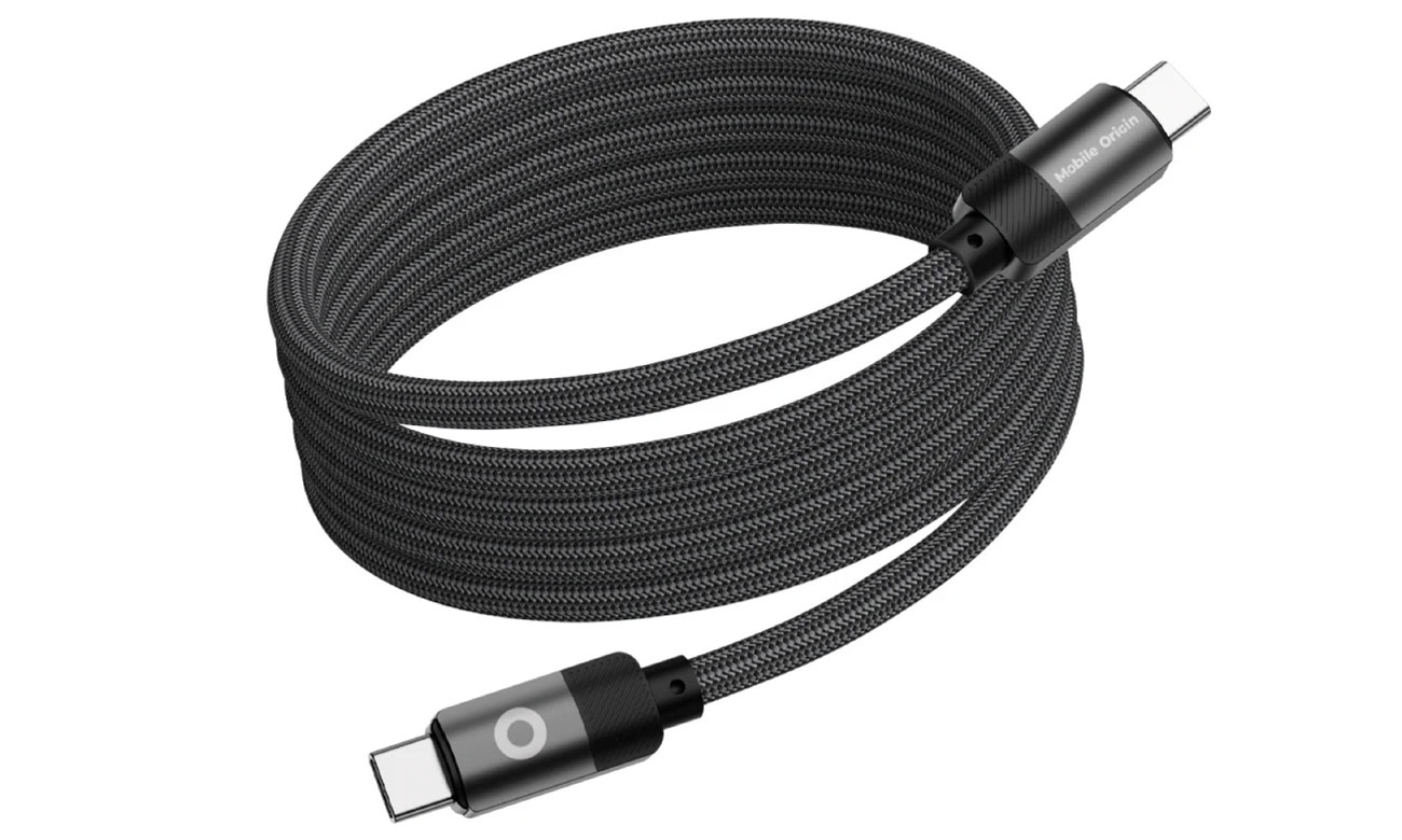 Kabel Mobile Origin Magnetic Patented USB-C to USB-C 1m - Widok ogólny