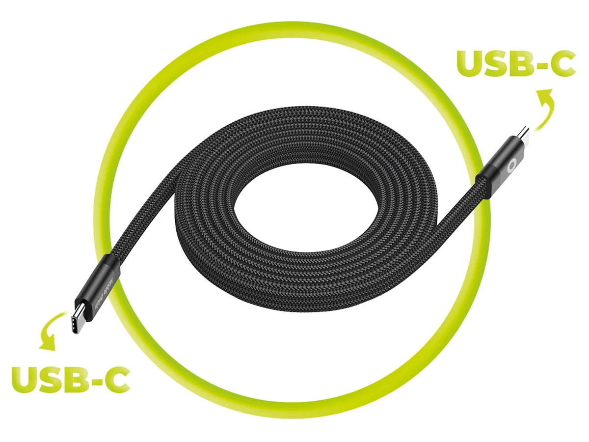 Kabel Mobile Origin Magnetic Flat Patented USB-C to USB-C 1m - Uniwersalna kompatybilność i elegancki design