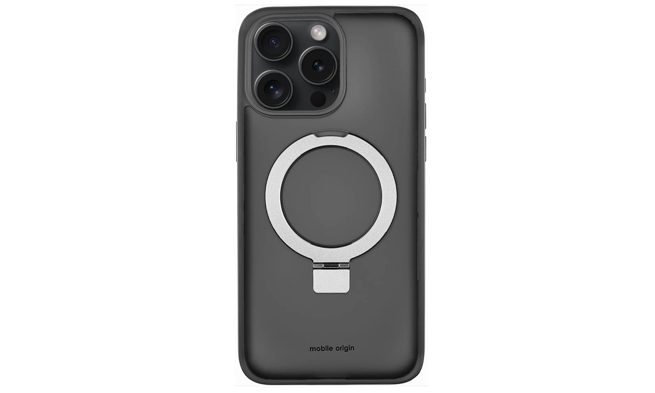 Mobile Origin RingMag Case black do iPhone 15 Pro Max