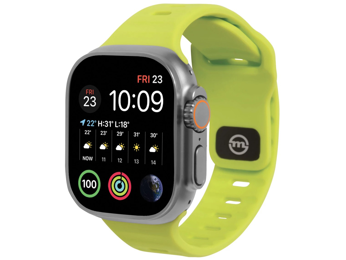 Pasek Mobile Origin Strap do Apple Watch 49/45/44/42mm Jasnozielony - Widok ogólny