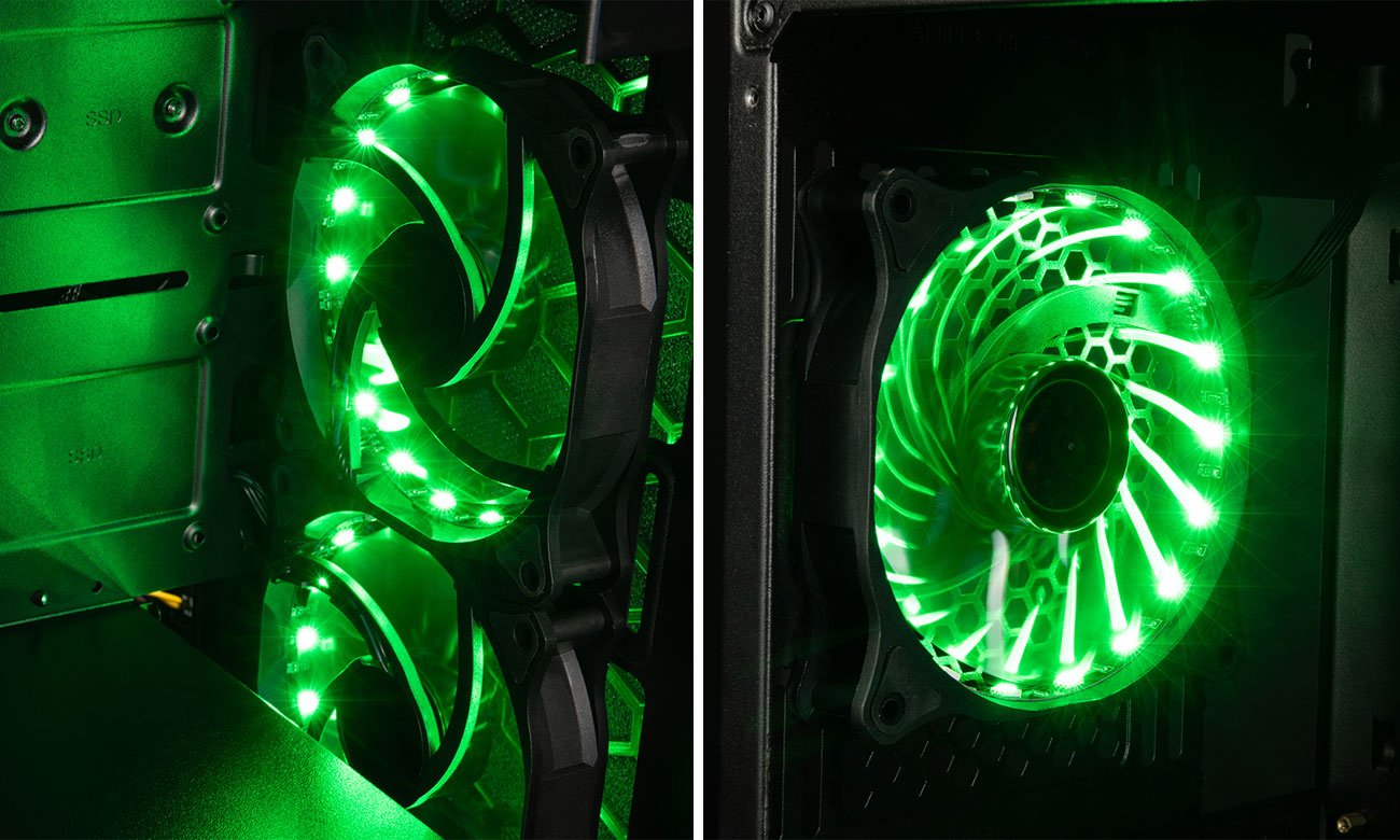 MODECOM Rea Glass RGB Podświetlenie