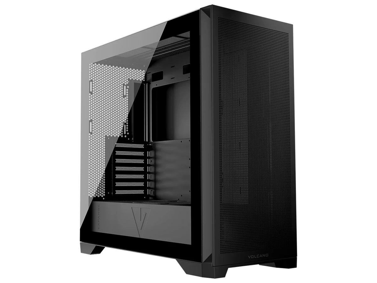 PC-Gehäuse MODECOM VOLCANO EXPANSE S Midi Black