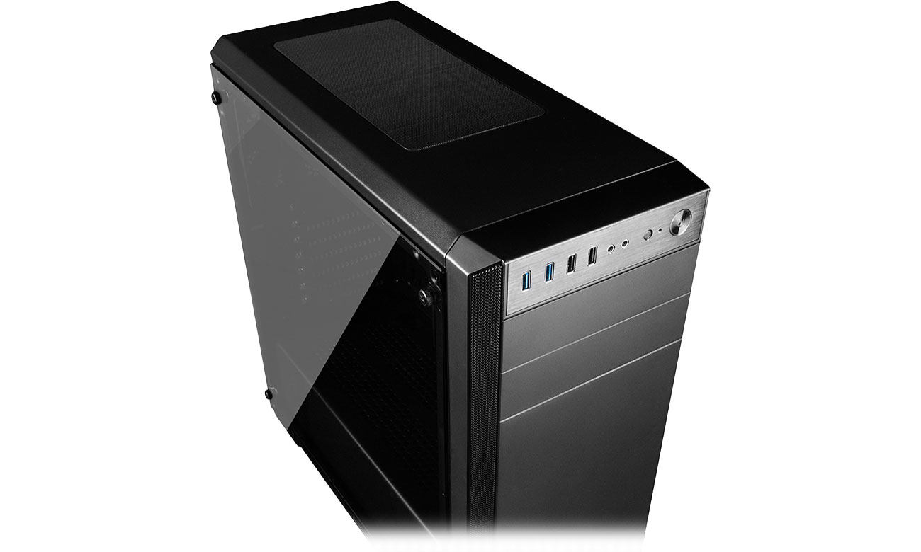 MODECOM OBERON PRO GLASS USB 3.0 czarna