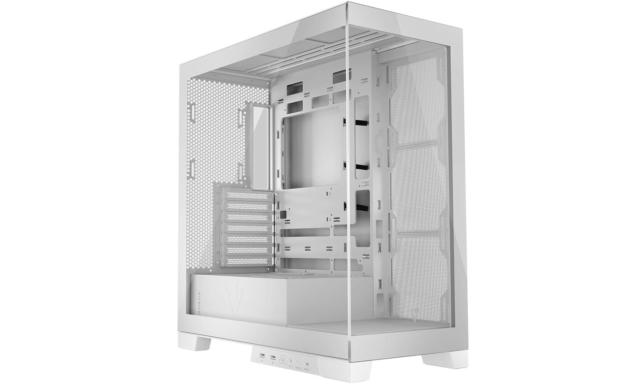 PC-Gehäuse MODECOM VOLCANO SPACE MIDI NF Weiß