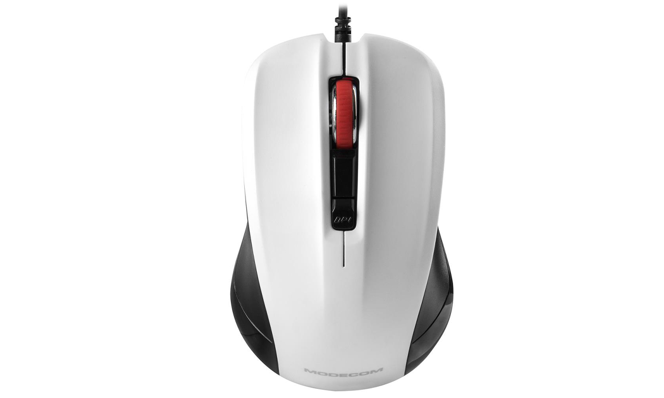 Myszka przewodowa MODECOM M9.1 Czarno-biała