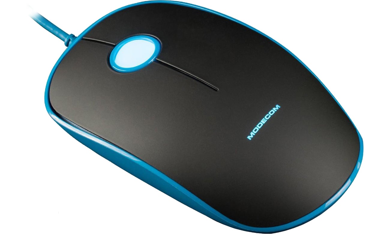 Myszka przewodowa MODECOM M111 BLUE-BLACK M-MC-M111-140