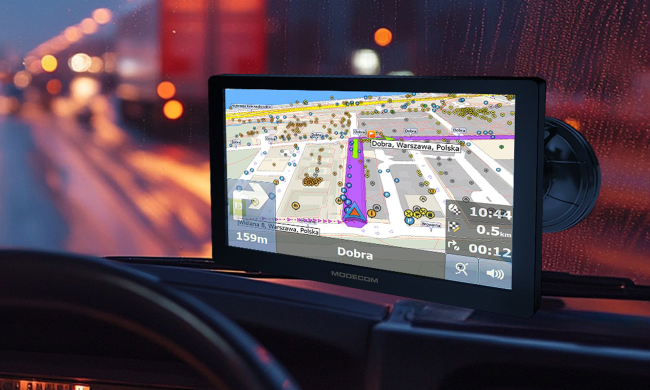 Nawigacja GPS MODECOM FreeWAY CX 9.4 - Grafika lifestyle