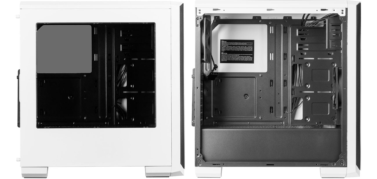 MODECOM OBERON 2F Panel boczny z oknem, wnętrze