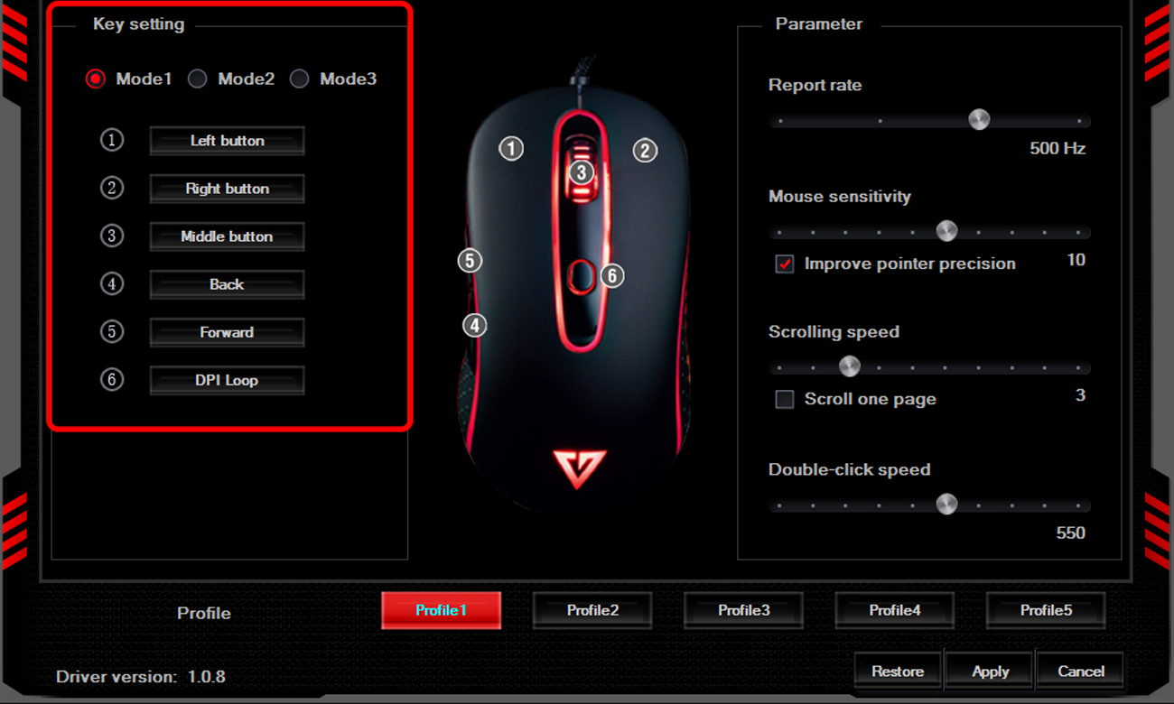 Modecom Volcano MC-GMX2 Oprogramowanie