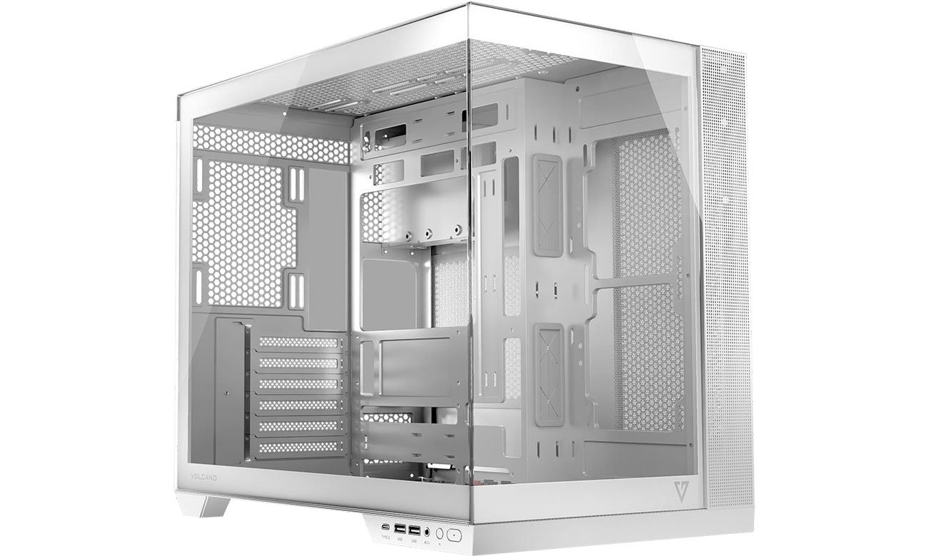 Obudowa MODECOM Volcano Panorama NF White