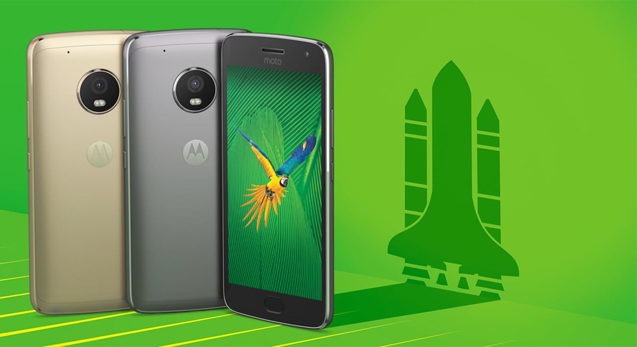 Motorola Moto G 5 Gen. Plus obsługa gestów