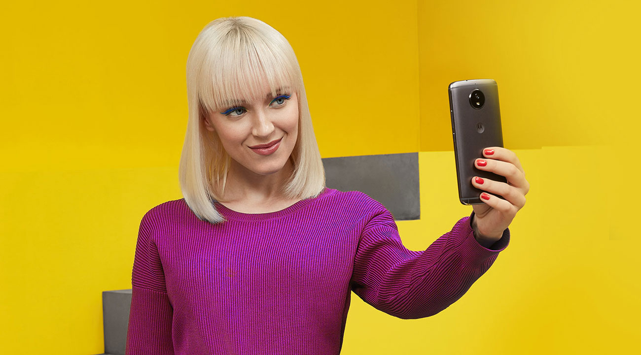 szary Motorola Moto G5S metalowa obudowa