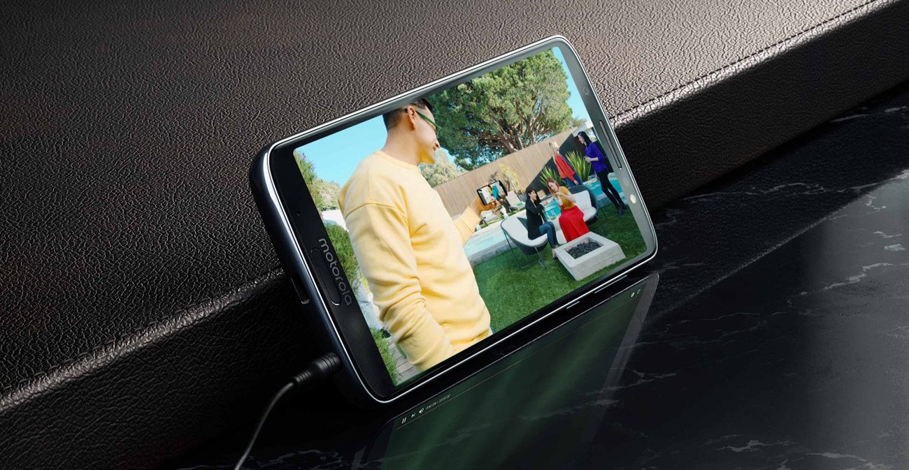Motorola Moto G6 Plus ekran max vision 18:9