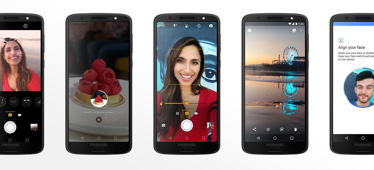Motorola Moto G6 aparat 12+5 mpix