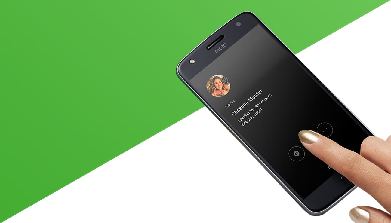 Lenovo Moto Z Play android 6.0 Marshmallow