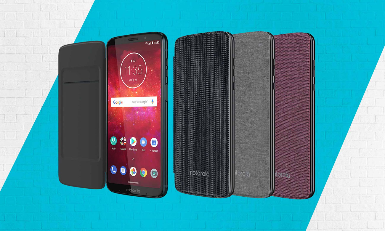 Moto folio самый доступный модуль для смартфонов moto z